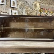 1960s wall display cabinet