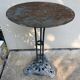 Small cast iron bistro table.