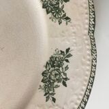 Lot of 6 porcelain dessert plates Badonviller "Richelieu"