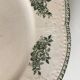 Lot of 6 porcelain dessert plates Badonviller "Richelieu"