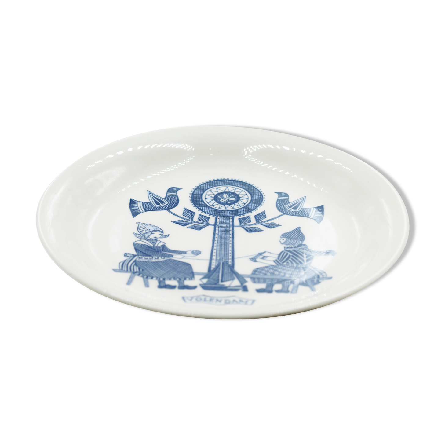 Old volendam plate