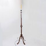 Lampadaire brutaliste en fer