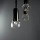 Vintage ceiling light in plastic and metal, design, Italy, 1960s