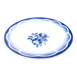 1950s Deep Plate Earthenware Digoin Sarreguemines Marsac model