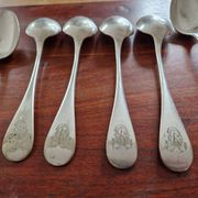 Christofle, Paris - Set of 11 table spoons - Fidélio model
