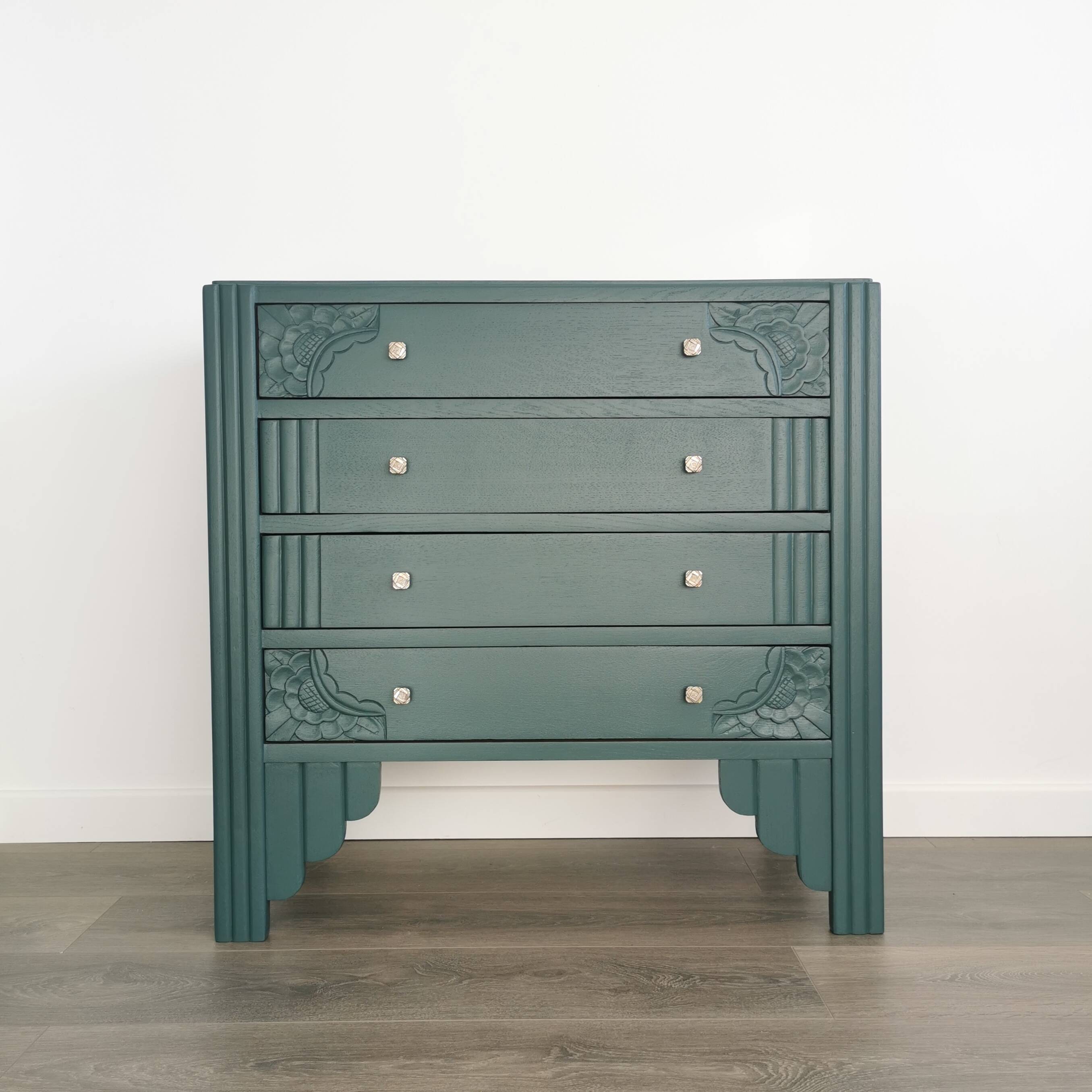 Art Deco chest of drawers