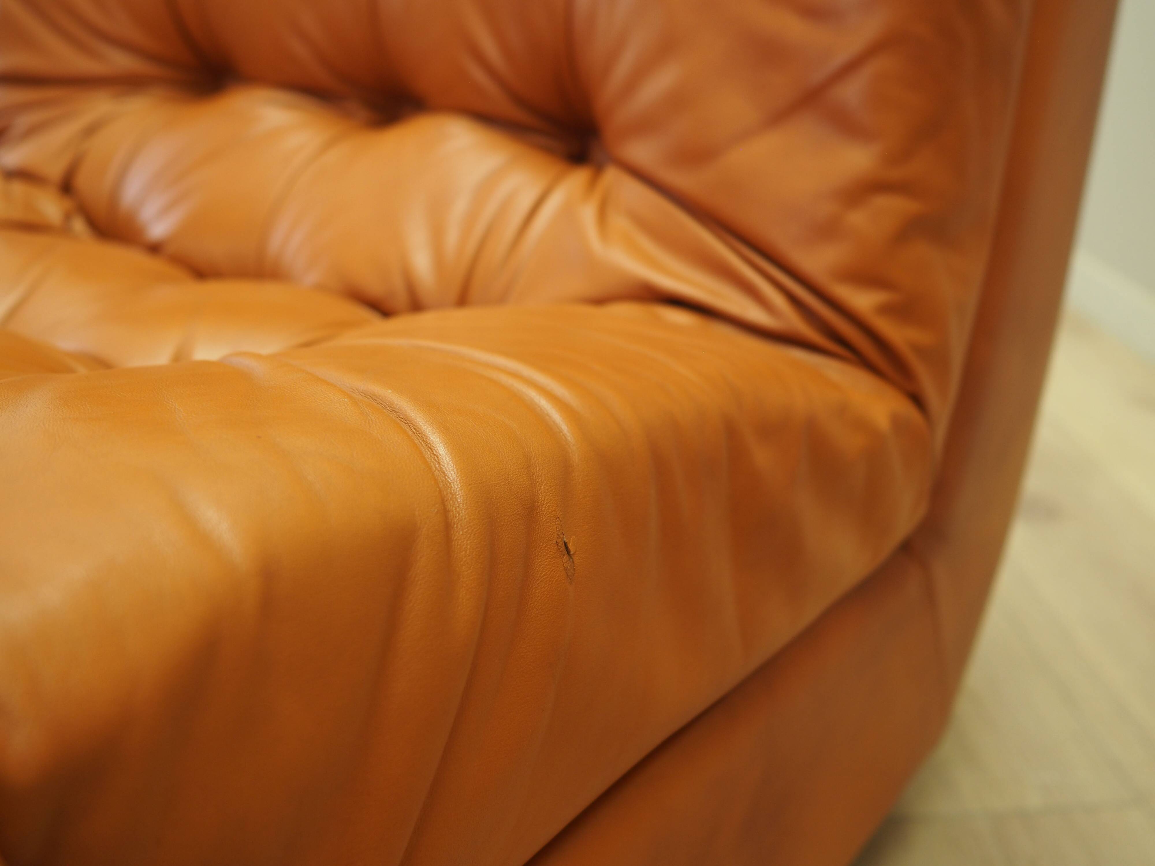 Red armchair, Italian design, 1970s, production: Italy