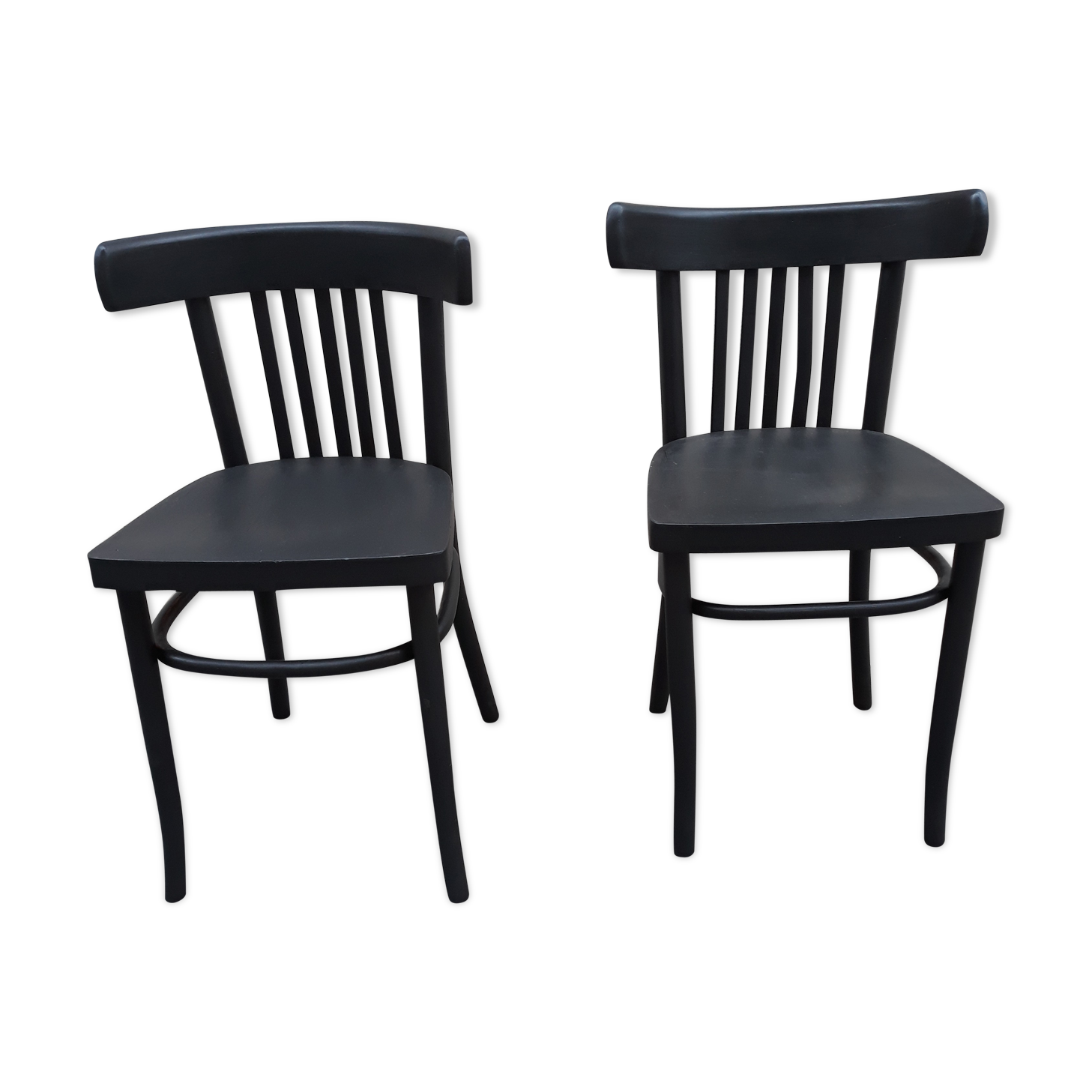 Pair of vintage bistro chairs