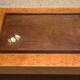 Indochina tray mother-of-pearl marquetry bird decoration 1900