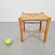 Vintage Danish Rope Stool in Beech, 1960s