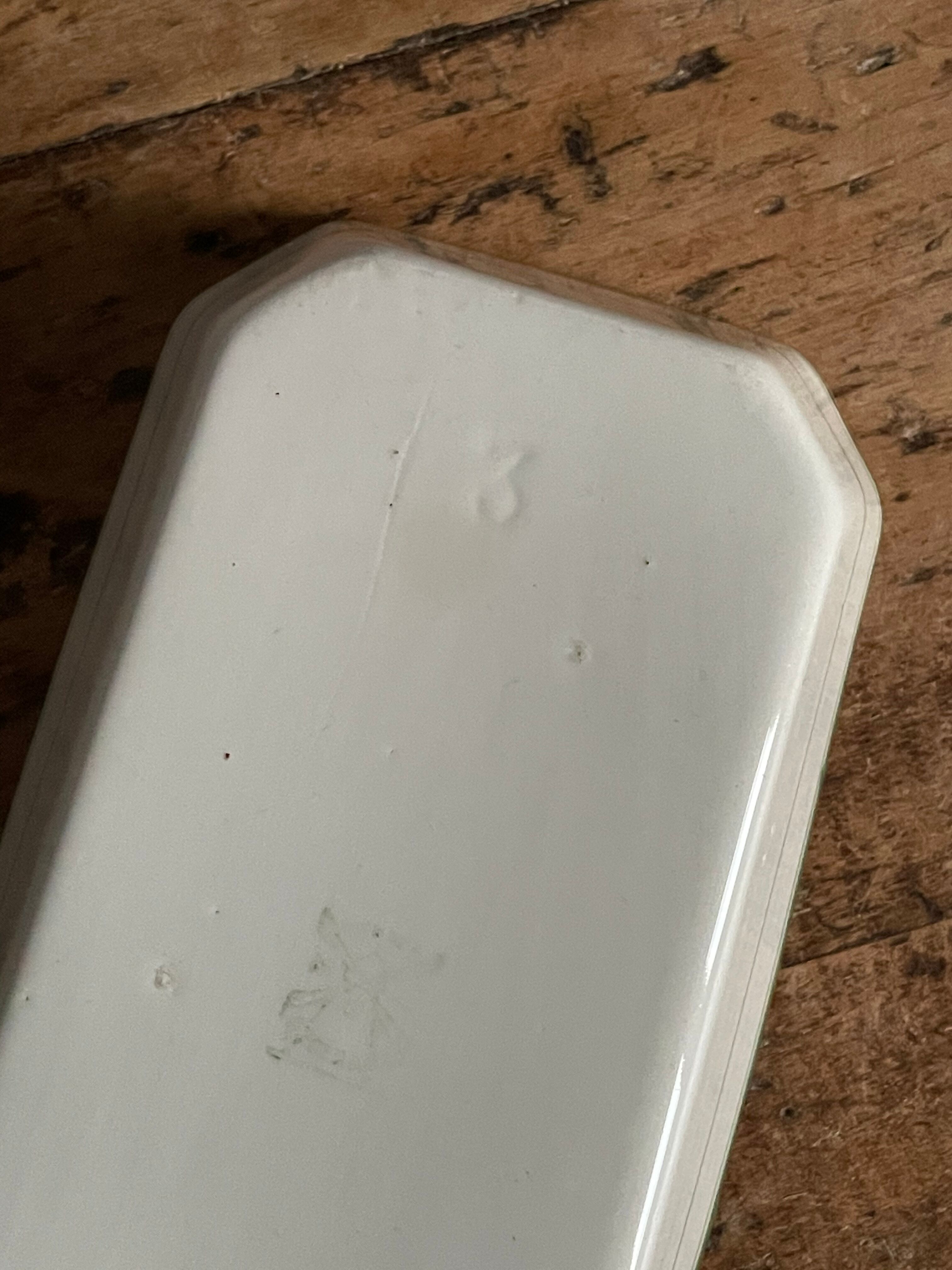 Vintage rectangular dish