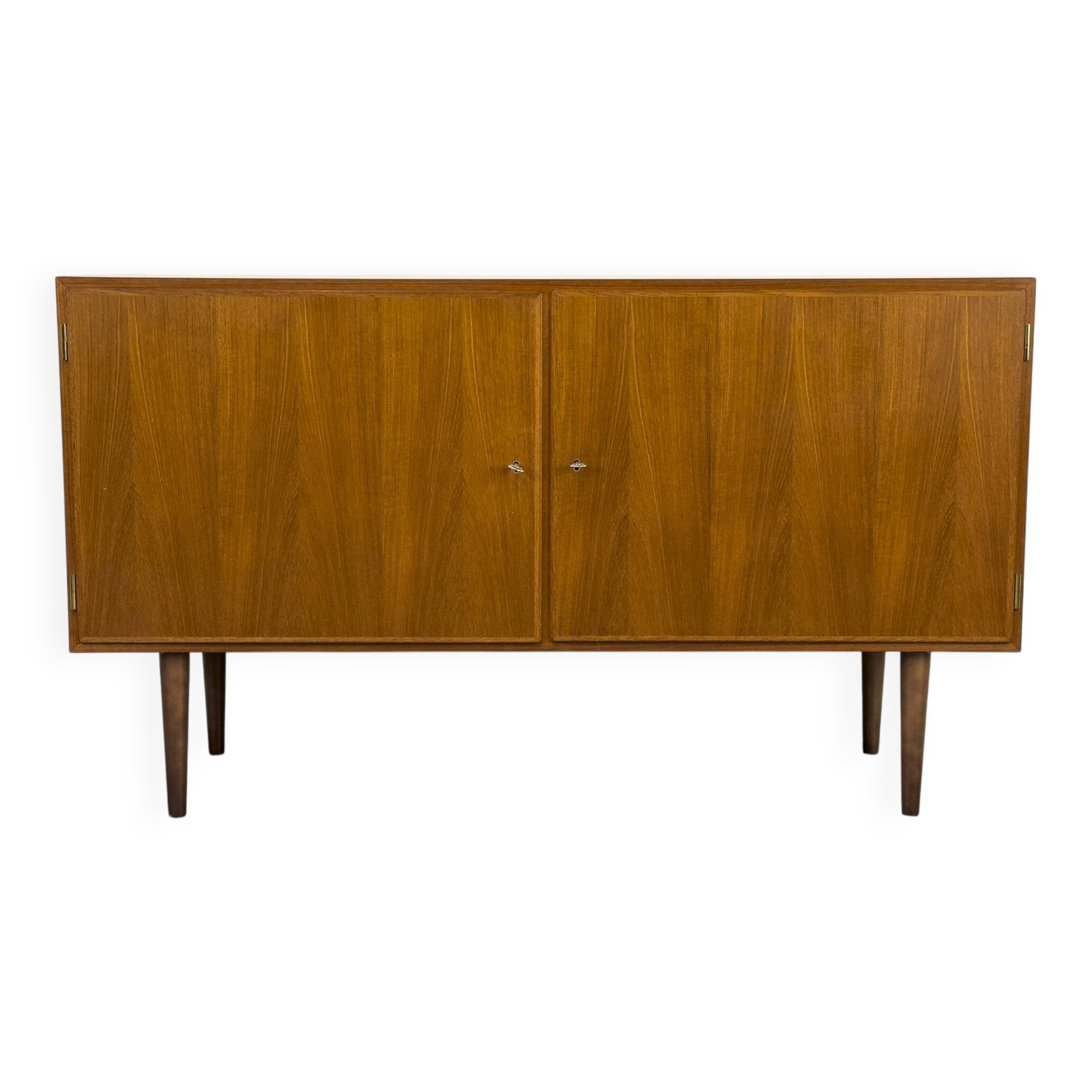Danish Sideboard in Teak by Carlo Jensen for Hundevad & Co., 1960s