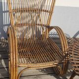 Ensemble de jardin en rotin