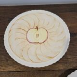 3 Apple Barbotine plates