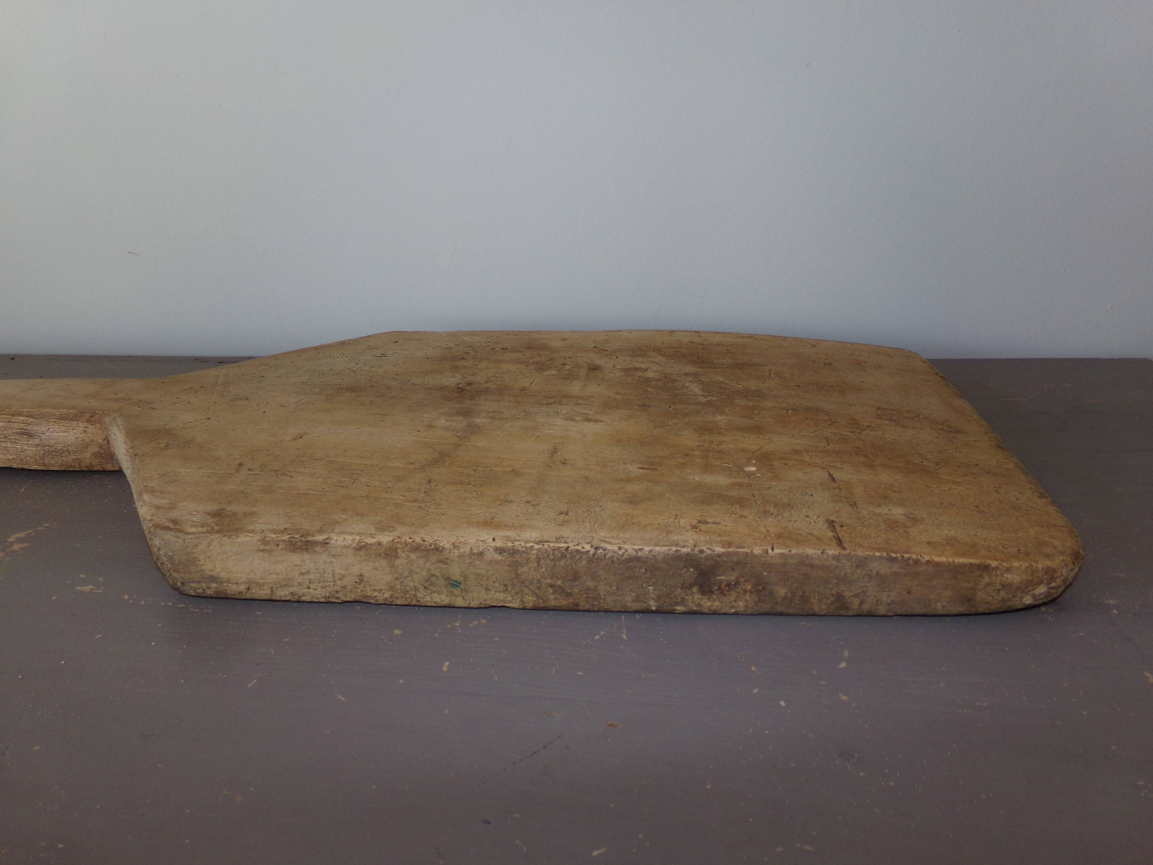 Wooden baker's shovel