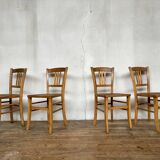 Wooden chair Bistrot Retro bohemian vintage brasserie Lutherma