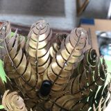 Palm tree ceiling light