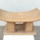 Antique wooden stool Ashanti African art from Ghana