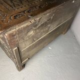 Brutalist chest nineteenth in oak