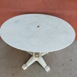Wrought iron garden table