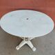 Wrought iron garden table