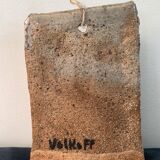 Bouquetiere or wall vase, ceramic by Volkoff, Vallauris