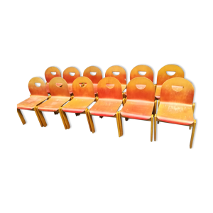 set de 12 chaises des