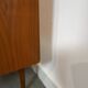 Fineer dressoir met draaibare bar en lades, barkast