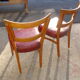 Pair of American chairs from the brand "Phoenix Chair Co. Sheboygan, Wisconsin, 1948"
