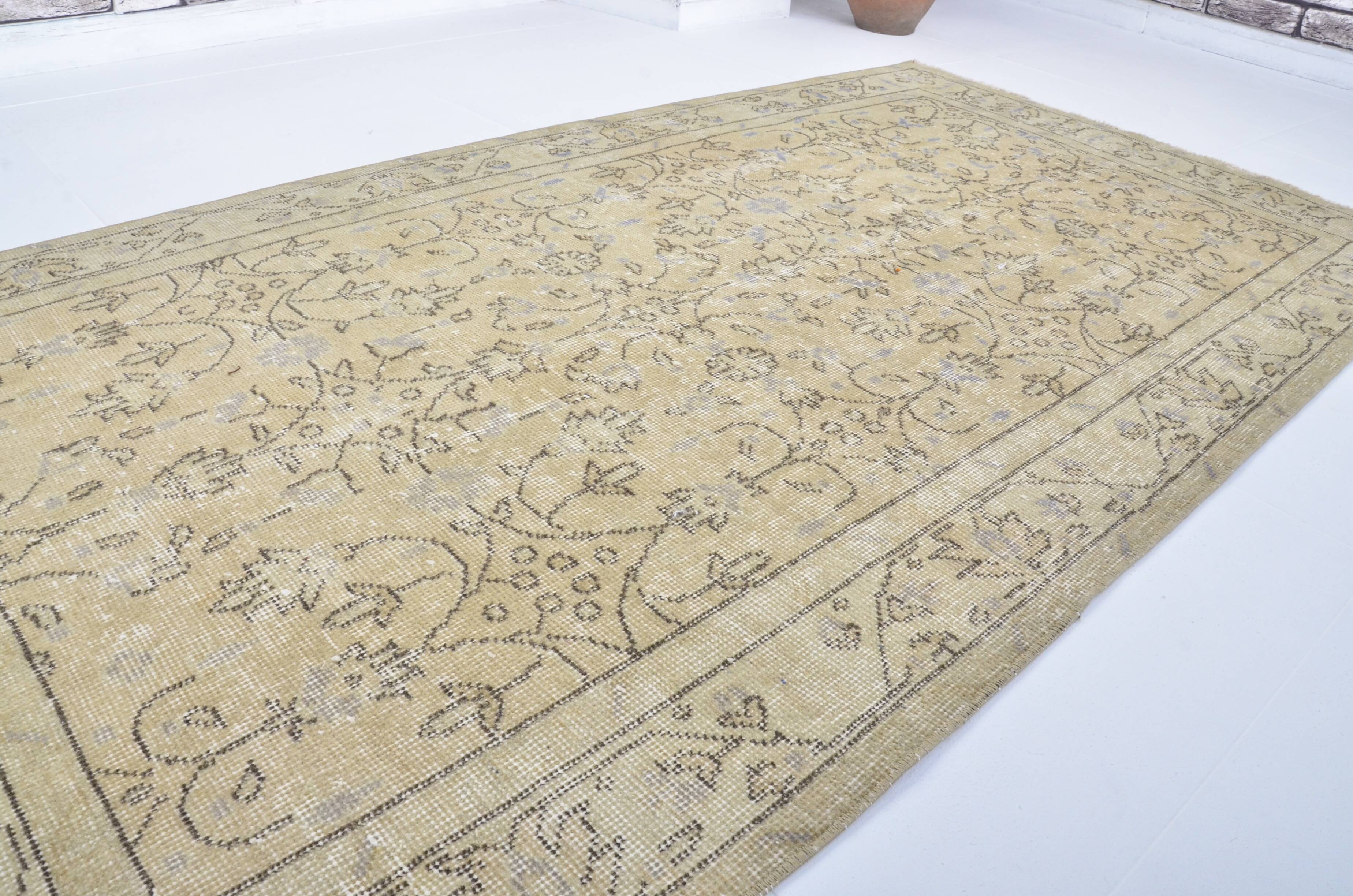 Oushak Handknotted Small Carpet sku 3226