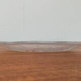 Vintage Swedish glass plate Doran by Goran Warff for Kosta Boda