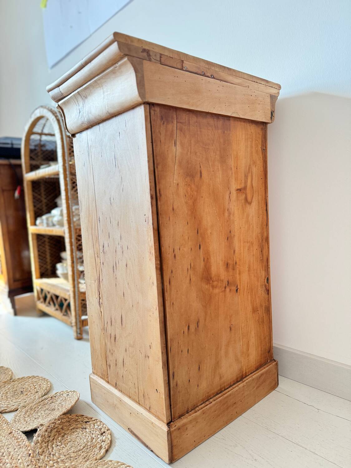 Old small jam cupboard or period bedside cabinet