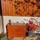 Vintage chest of drawers with tapered legs