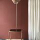 Vintage e-reader floor lamp
