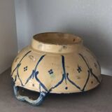 Morocco salad dish white blue 19th century.