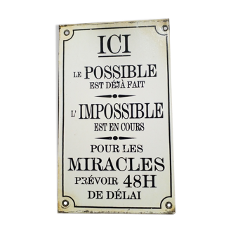 Metal plate