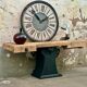 Industrial workbench with cast iron base