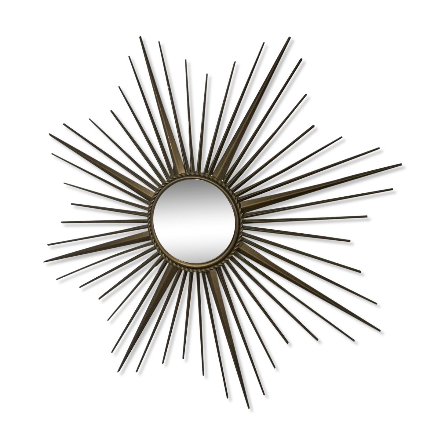 Curved mirror old witch's eye sun 86 cm