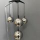 Chrome pendant lamp 1960s