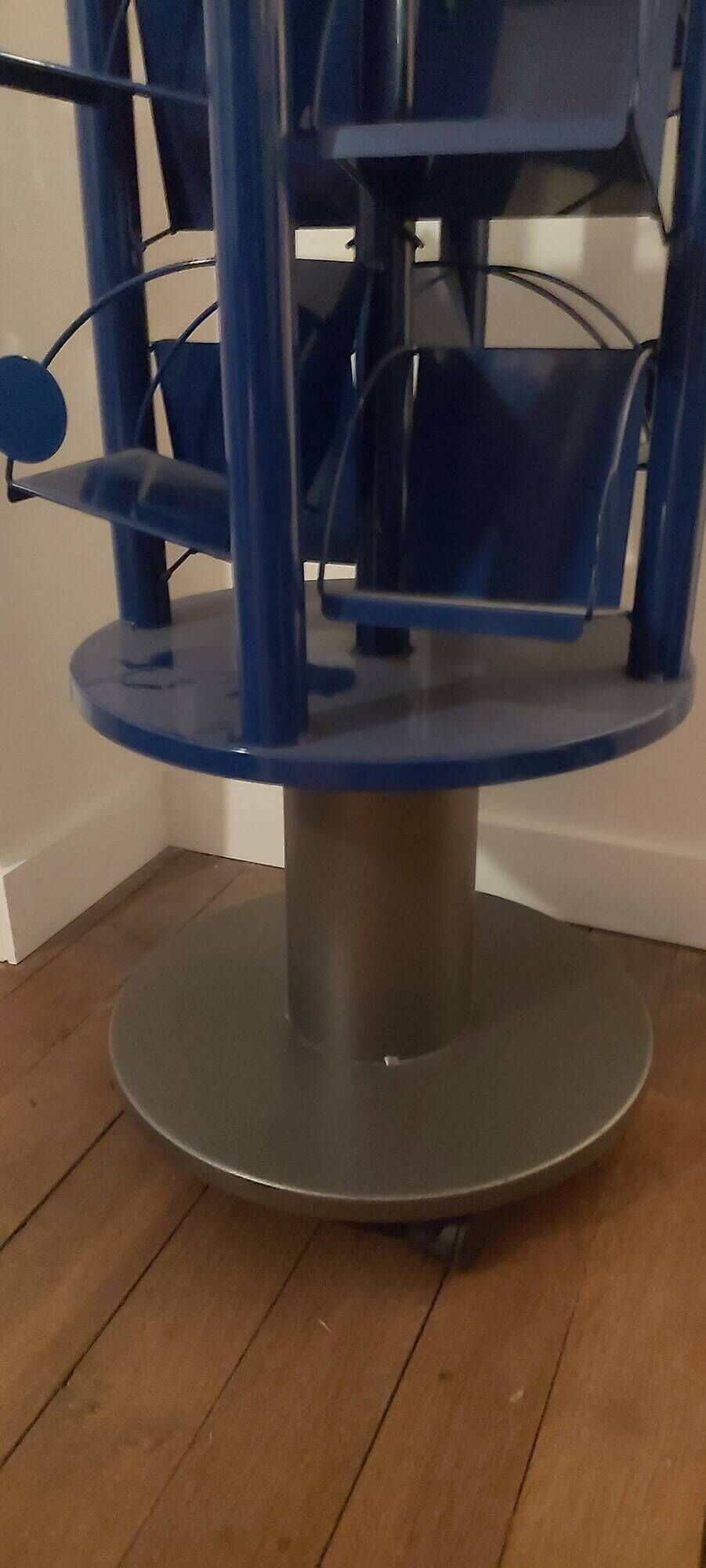 Book Rack Revolving Bookcases 80s