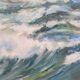Tableau vintage marine mouette