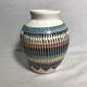 Old glazed ceramic vase