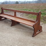 Old chapel bench