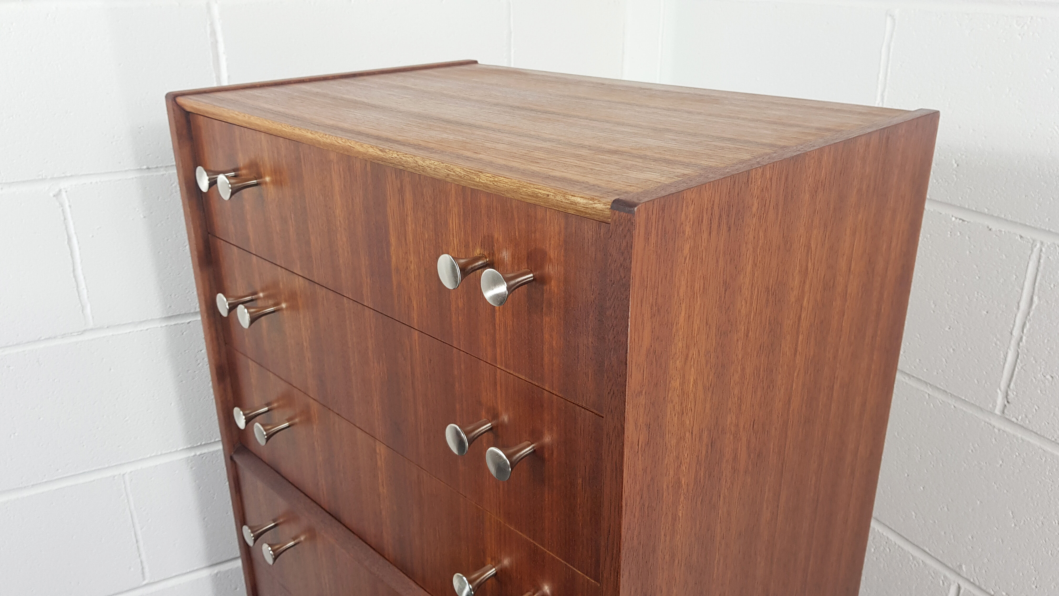 G-plan tall chest of drawers/tallboy, 1960s