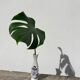 Petit vase blanc pierrot