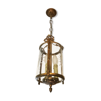 Bronze corridor hanging lamp
