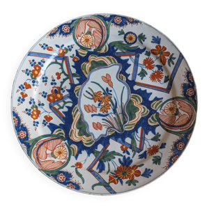 Assiette de delft, décor