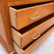 Vintage chest of drawers with tapered legs