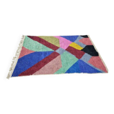 Tapis en laine pure à motifs colorés traditionnelle taille 1,5/2,5 m
