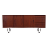 Buffet en teck, design danois, années 1970, production : Danemark